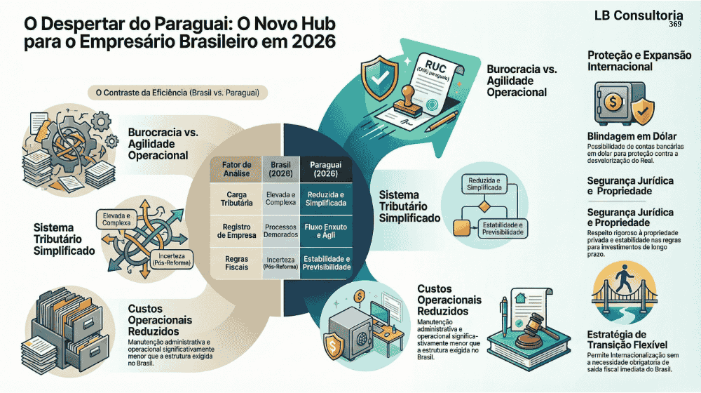 Hub para empresários no Paraguai
